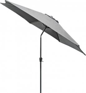 kontrast Parasol ogrodowy BOSTON średnica 2,7m jasnoszary 2