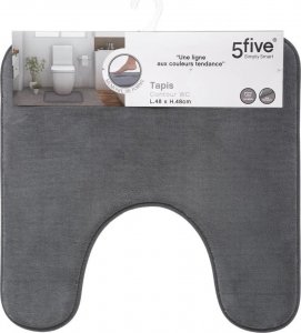 5five Dywanik łazienkowy 48x48cm szary (140842H) 2