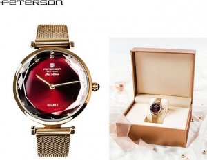 Zegarek Peterson Elegancki, analogowy zegarek damski  Peterson NoSize 1
