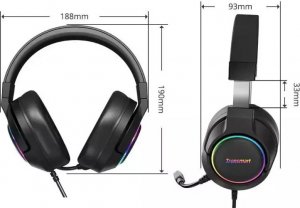 Słuchawki Tronsmart Sparkle RGB Czarne (6970232014042) 5