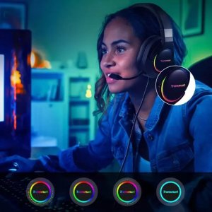 Słuchawki Tronsmart Sparkle RGB Czarne (6970232014042) 9