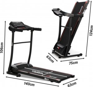 Bieżnia Abarqs BZ-402 elektryczna 4