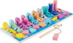 Smily Play Układanka drewniana Montessori Cyfry 1