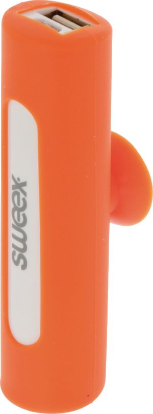 Powerbank Sweex z przyssawką 2500mAh, pomarańczowy (SW2500PB001OR) 5