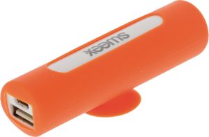 Powerbank Sweex z przyssawką 2500mAh, pomarańczowy (SW2500PB001OR) 2