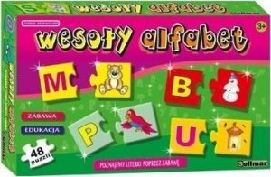 Abino Puzzle edukacyjne Wesoły alfabet ABINO 1