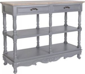 DKD Home Decor Kredens DKD Home Decor Szary Drewno MDF (117 x 39 x 89 cm) 1