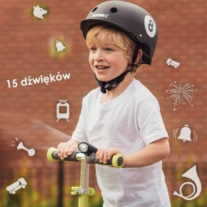 Globber Globber Mini Buzzer lampka LED + klakson / 530-110 DE1 różowy 3