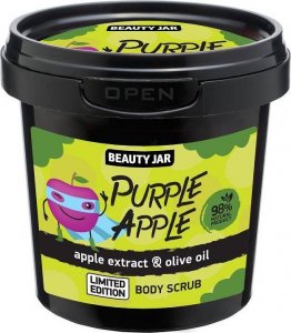 Beauty Jar Purple Apple peeling do ciała z ekstraktem z jabłek i oliwą 200g 1