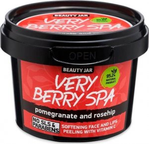 Beauty Jar Very Berry Spa delikatny peeling do twarzy i ust z witaminą C 120g 1