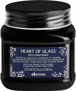 Davines Heart Of Glass Rich Conditioner odżywka do włosów blond 250ml 1