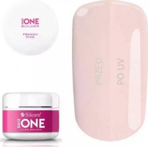 Silcare Base One French Pink żel budujący do paznokci 100g 1