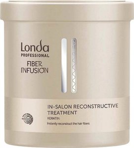 Londa Professional Fiber Infusion In-Salon Reconstructive Treatment maska do kuracji odbudowującej włókna włosów 750ml 1