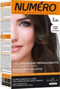 Numero Permanent Coloring farba do włosów 5.00 Light Brown 140ml 1
