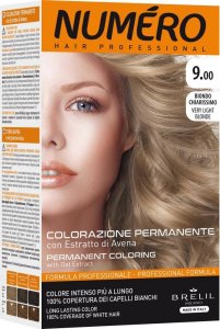 Numero Permanent Coloring farba do włosów 9.00 Very Light Blonde 140ml 1