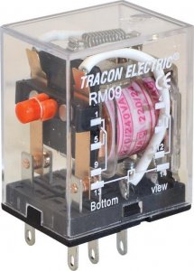 Tracon Electric Przekaźnik miniaturowy RM09 2P 240V AC 1