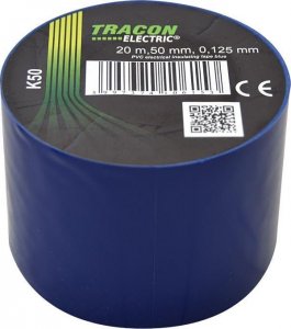 Tracon Electric Taśma izolacyjna 20mx50mm niebieski 1