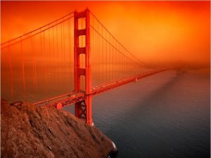 DecoNest Fototapeta - Most Golden Gate - 300X231 1