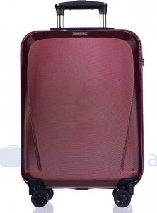 Puccini Mała kabinowa walizka PUCCINI LONDON PC019C+ 3 Czerwona 2
