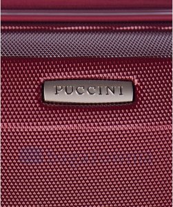 Puccini Mała kabinowa walizka PUCCINI LONDON PC019C+ 3 Czerwona 6