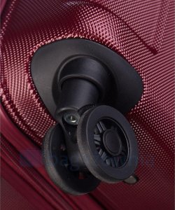 Puccini Mała kabinowa walizka PUCCINI LONDON PC019C+ 3 Czerwona 8