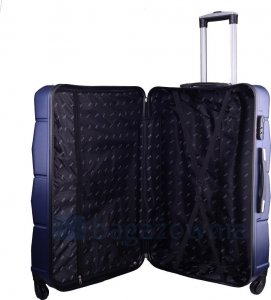 Kemer Mała kabinowa walizka KEMER RGL 720 S Srebrna 5