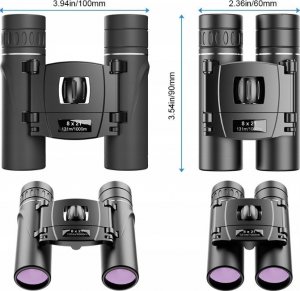 Lornetka Apexel Lornetka MINI ZOOM 8x 21mm 8x21 K9 + Etui / Kieszonkowa / APEXEL 10