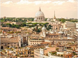 DecoNest Fototapeta - Rzym: panorama - 300X231 1