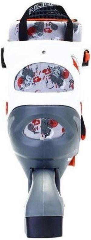 Rolki Nijdam Rolko-wrotki 3W1 szaro-białe r. 27-30 6