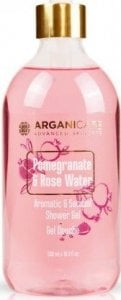 Arganicare Arganicare Shower Żel pod prysznic z granatem i wodą różaną 500 ml 1