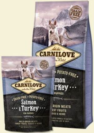 Carnilove Salmon & Turkey For Puppies - 1.5 kg 1