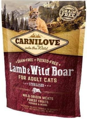 Carnilove 2kg KOT STERILISED LAMB WILD 1