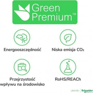 Schneider Wyłącznik różnicowoprądowy Acti9 4P 40A 0,03A typ B-EV iID-40-4-30-B-EV 40A A9Z51440 2