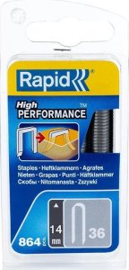 Rapid Zszywki do kabli 36/14mm 864szt. blister RAPID-40109627 8