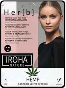 Iroha Maseczka do Twarzy Cannabis Iroha 1