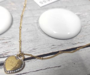 Guess Naszyjnik Guess Fine Heart JUBN01420JWYGT/U 3