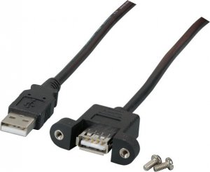 Kabel USB EFB USB-A - USB-A 3 m Czarny (K5291SW.3V2) 1