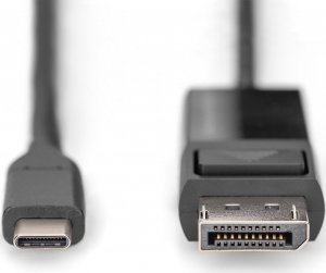 Kabel USB Digitus USB-C - DisplayPort 2 m Czarny (AK-300334-020-S) 2