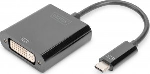 Adapter USB Digitus DIGITUS Adapter USB TypC -> DVI 10cm schwarz 1