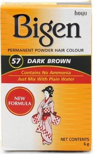 Bigen Trwała Koloryzacja Bigen N57 Dark Brown (6 gr) 1