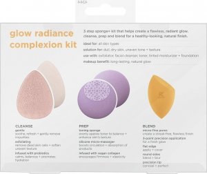 Real Techniques Gąbka do Makijażu Real Techniques Sponge + Glow Radiance Complexion (3 pcs) 5