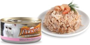 Princess KOT pusz 170g KURA TUNA KREWETKI 2
