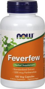 NOW Foods NOW Feverfew 100vegcaps 1