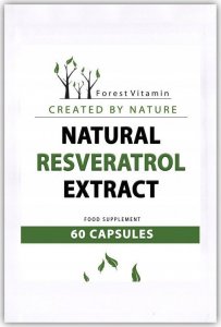 FOREST Vitamin FOREST VITAMIN Natural Resveratrol Extract 60caps 1