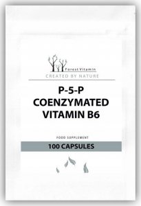 FOREST Vitamin FOREST VITAMIN P-5-P Coenzymated Vitamin B6 100caps 1