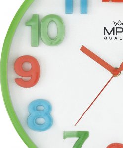 MPM Kolorowy zegar ścienny MPM E01.4186.40 30 cm 4