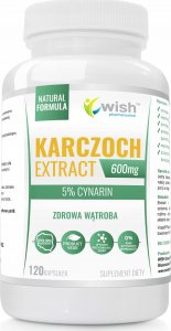 WISH WISH Karczoch Extract 600mg 120caps 1