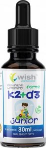 WISH Witaminy K2+D3 Forte Junior 30ml 2