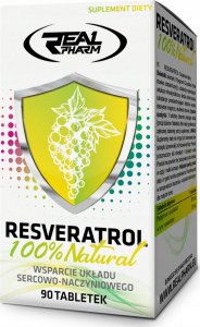 Real Pharm REAL PHARM Resveratrol 100% Natural 90tabs 1