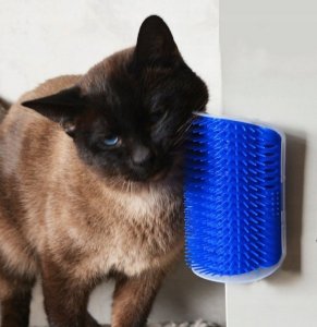 DRAPAK NAROŻNY SZCZOTKA DLA KOTA KOTÓW + KOCIMIĘTKA 4